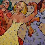 Three Dancers by Vadim Puyandaev