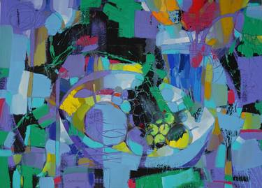 Print of Abstract Still Life Paintings by Vadim Puyandaev