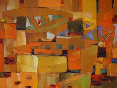 Print of Abstract Boat Paintings by Vadim Puyandaev