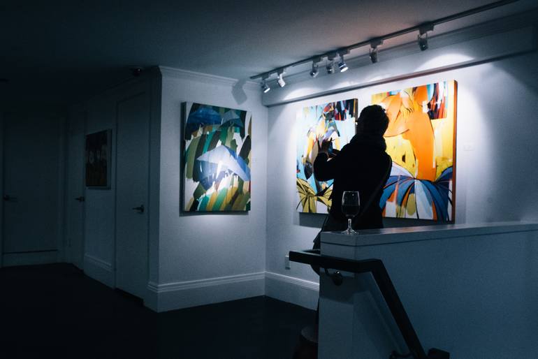 Original Figurative Performing Arts Painting by Vadim Puyandaev