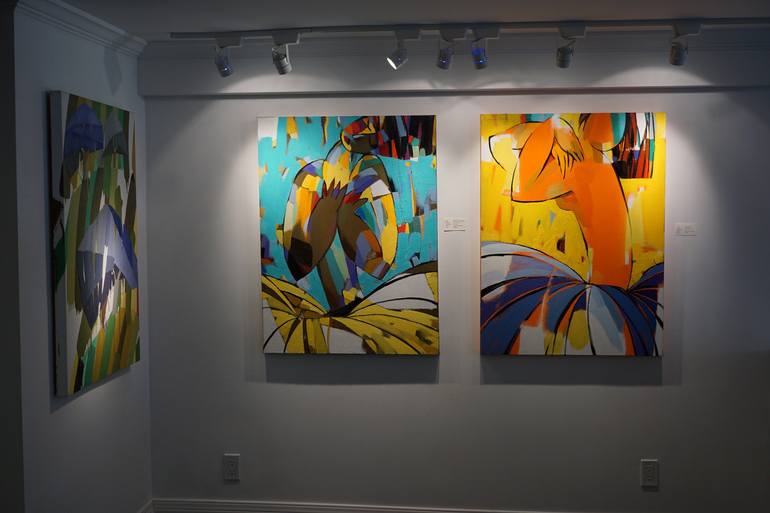 Original Figurative Performing Arts Painting by Vadim Puyandaev