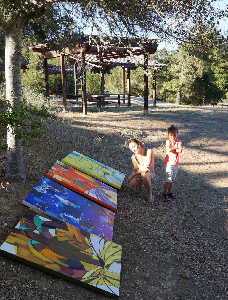 Original Figurative Performing Arts Painting by Vadim Puyandaev