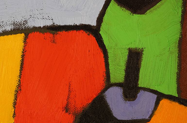 Original Figurative Still Life Painting by Vadim Puyandaev