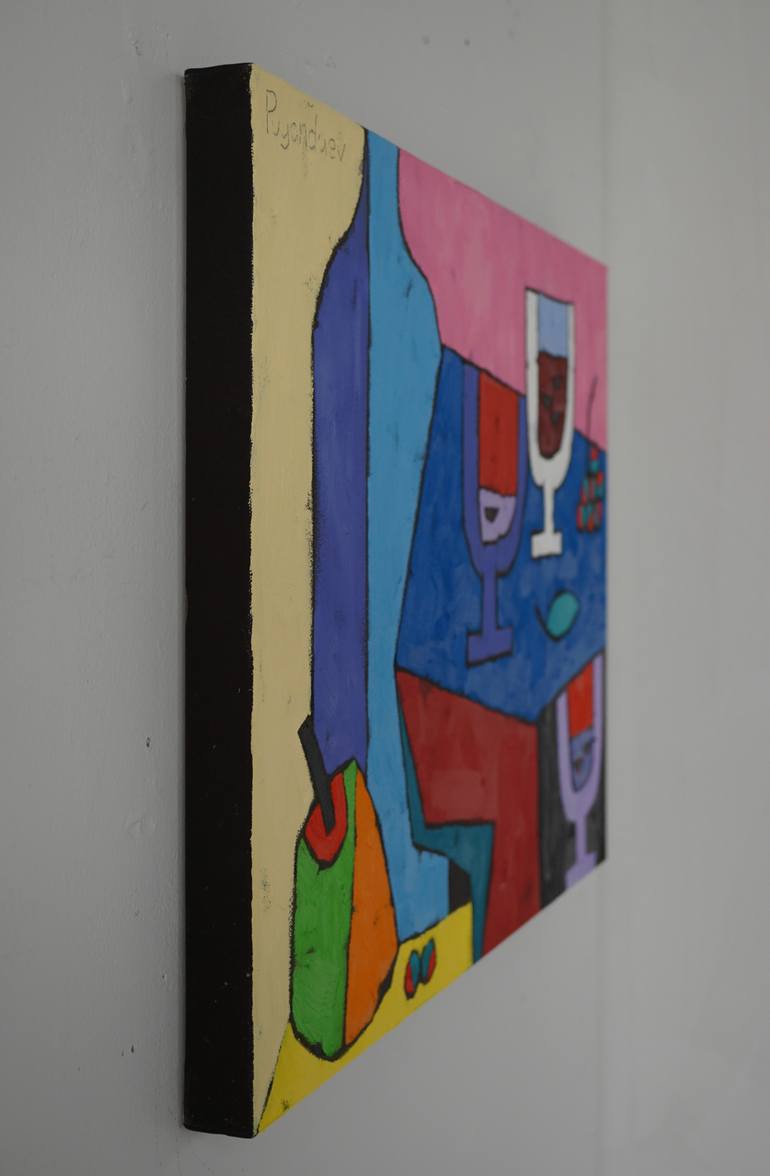 Original Figurative Still Life Painting by Vadim Puyandaev
