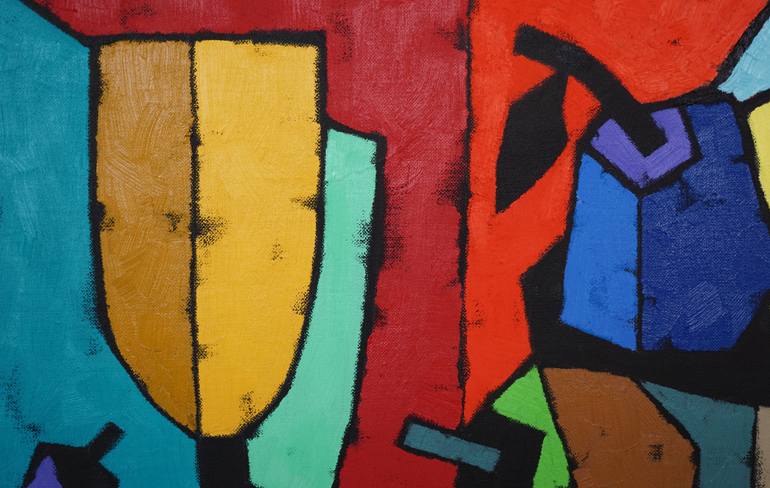 Original Figurative Still Life Painting by Vadim Puyandaev