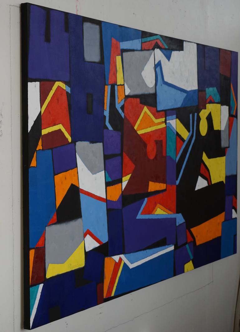 Original Abstract Body Painting by Vadim Puyandaev