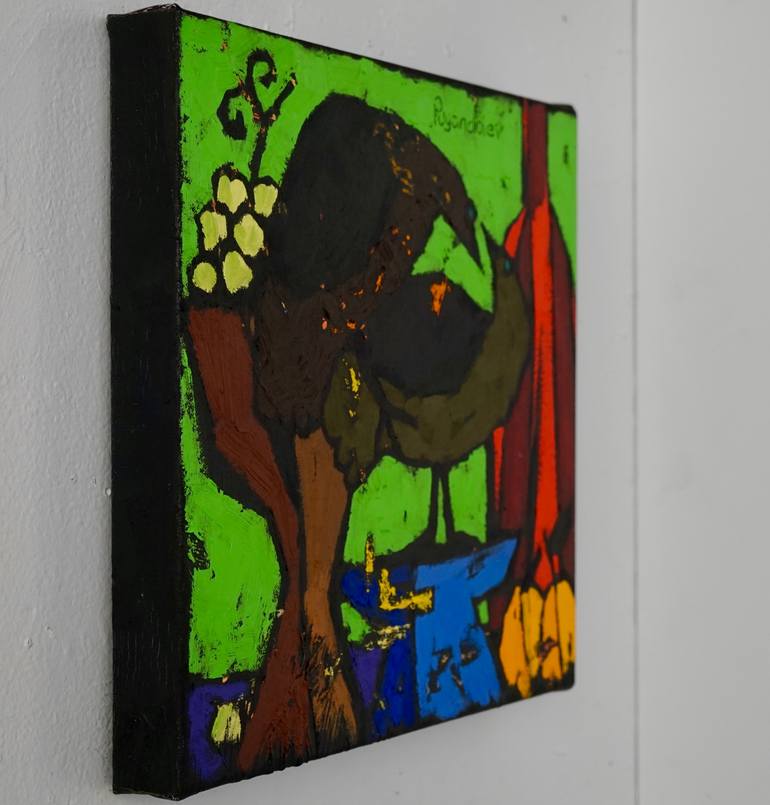 Original Expressionism Still Life Painting by Vadim Puyandaev