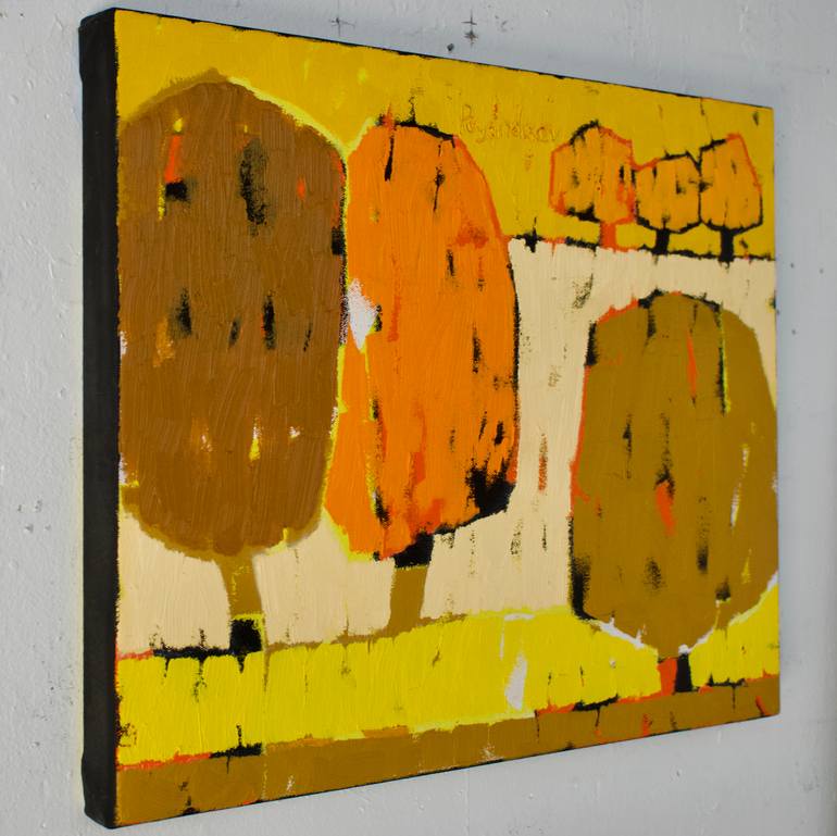 Original Figurative Landscape Painting by Vadim Puyandaev