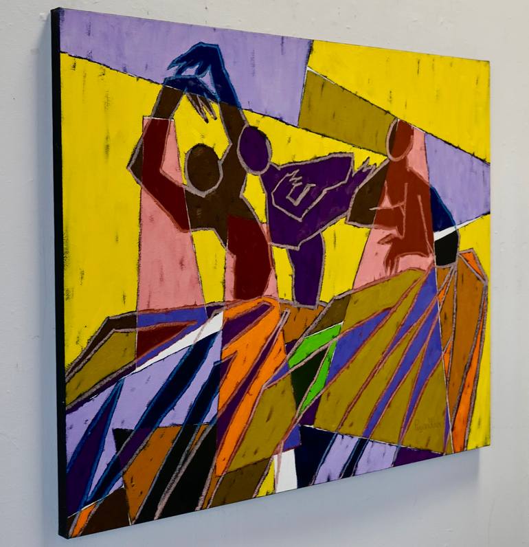 Original Expressionism Body Painting by Vadim Puyandaev