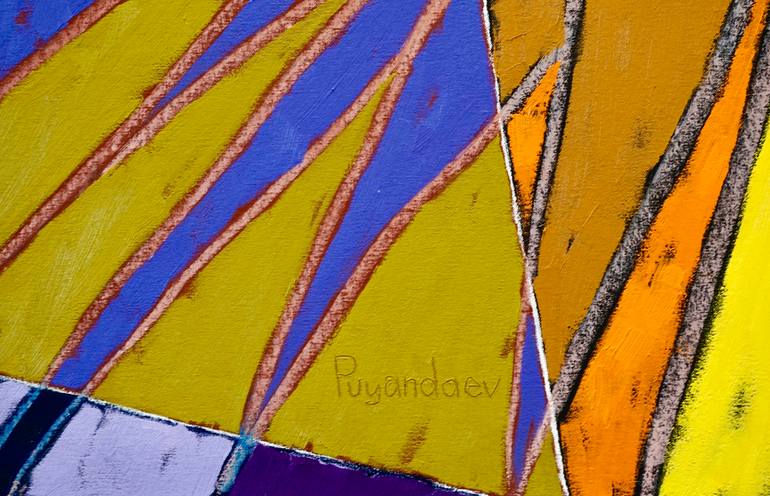 Original Expressionism Body Painting by Vadim Puyandaev