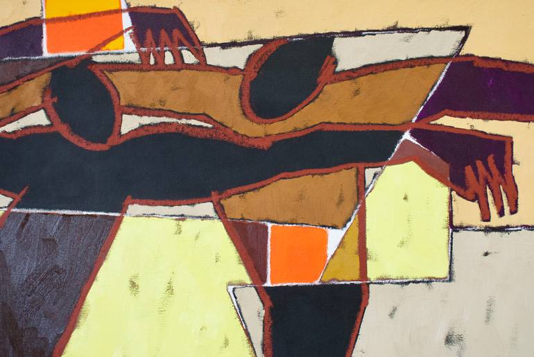 Original Figurative Body Painting by Vadim Puyandaev