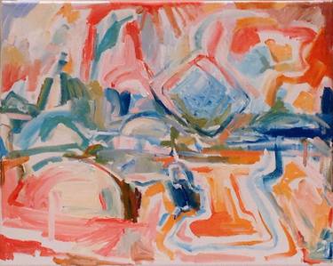 Original Impressionism Abstract Paintings by Benjamin Robinson