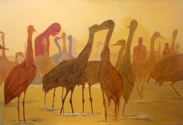 Original Conceptual Animal Paintings by Lazaro Hurtado Atienza