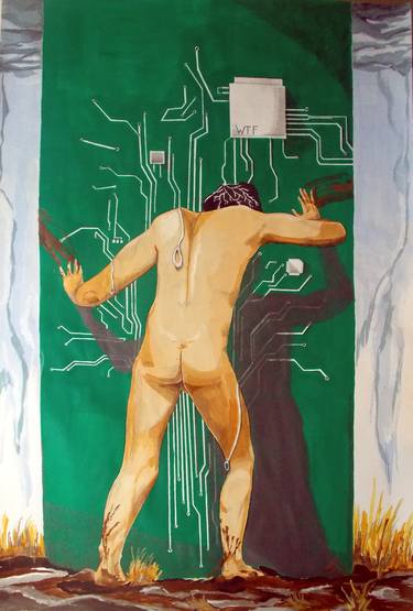 Print of Body Paintings by Lazaro Hurtado Atienza