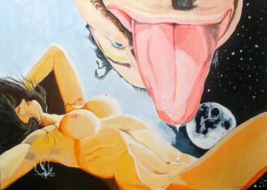 Original Erotic Paintings by Lazaro Hurtado Atienza