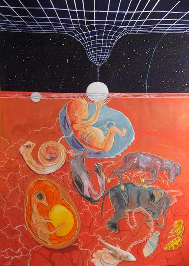 Print of Conceptual Animal Paintings by Lazaro Hurtado Atienza
