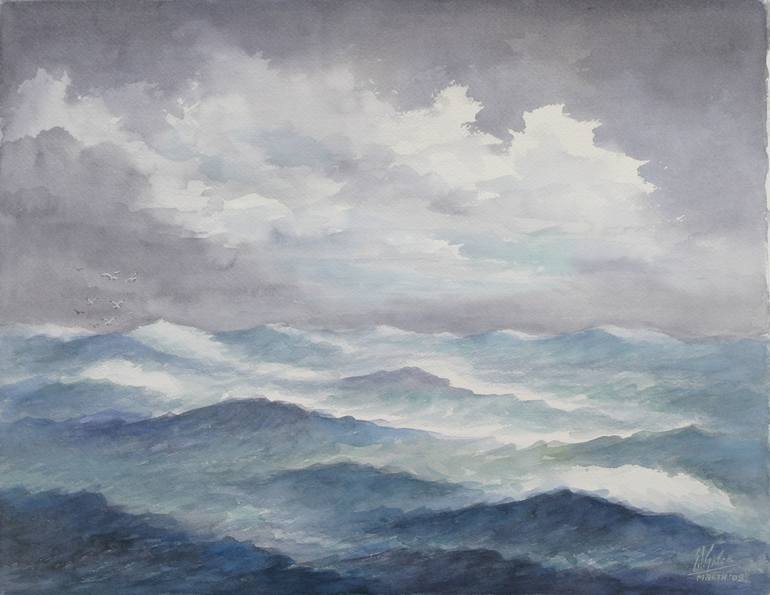 The Ocean Painting by Edwin Galea | Saatchi Art