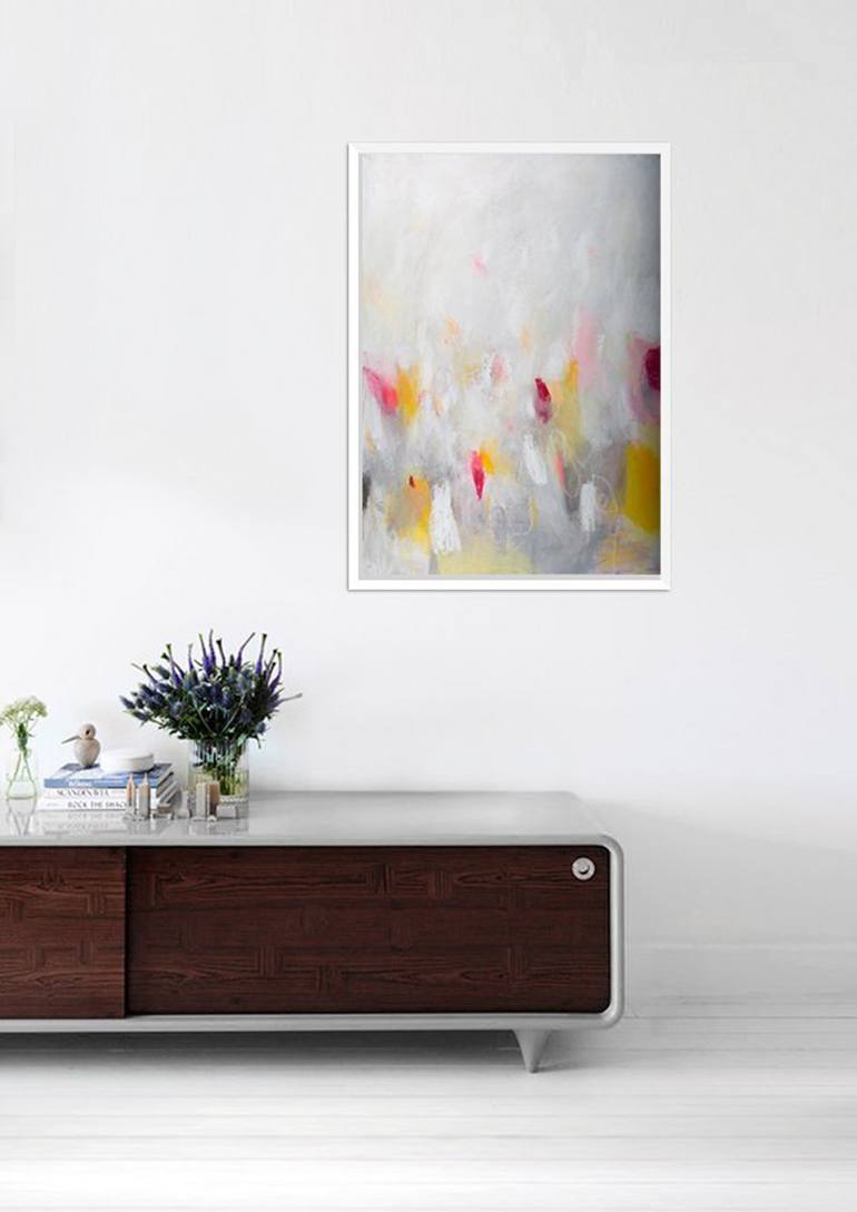 Original Abstract Expressionism Abstract Painting by Matiz Camilo