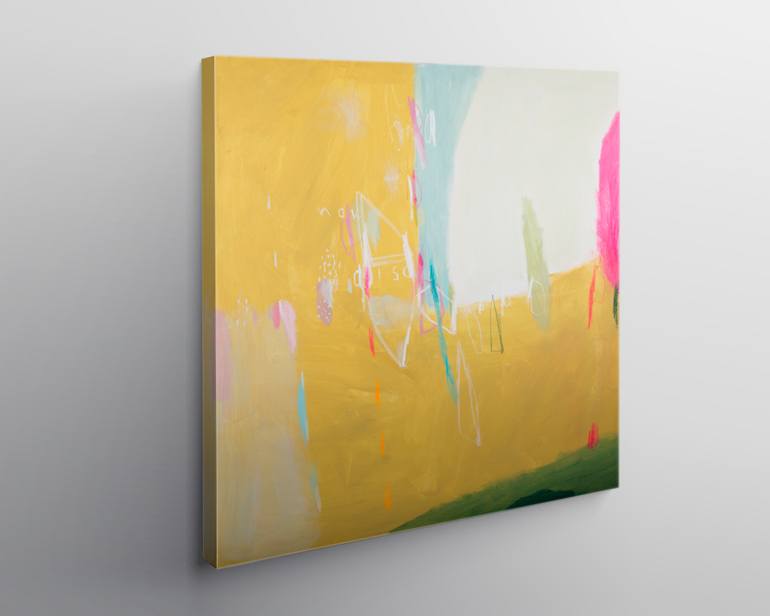 Original Abstract Expressionism Abstract Painting by Matiz Camilo