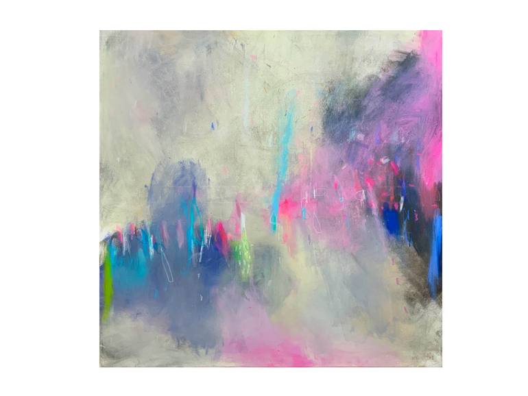 Original Abstract Expressionism Abstract Painting by Matiz Camilo