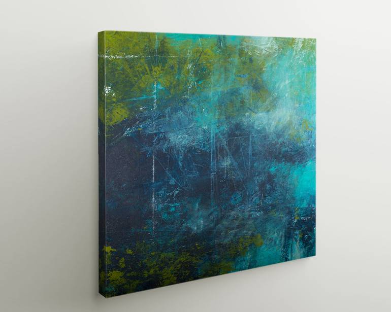 Original Abstract Painting by Matiz Camilo