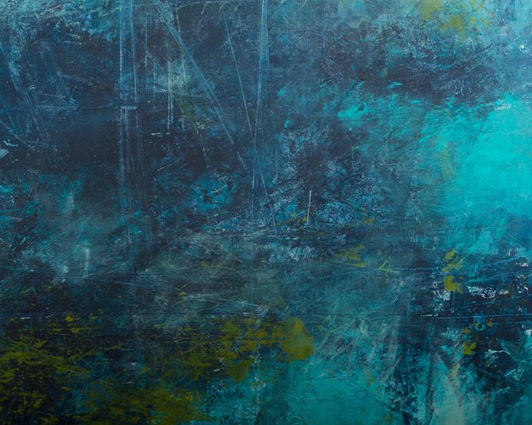 Original Abstract Expressionism Abstract Painting by Matiz Camilo