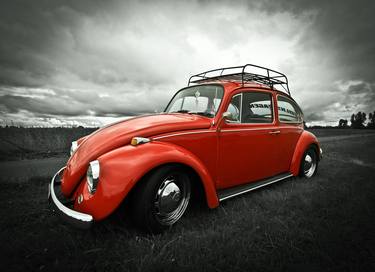 Red VW Beetle thumb