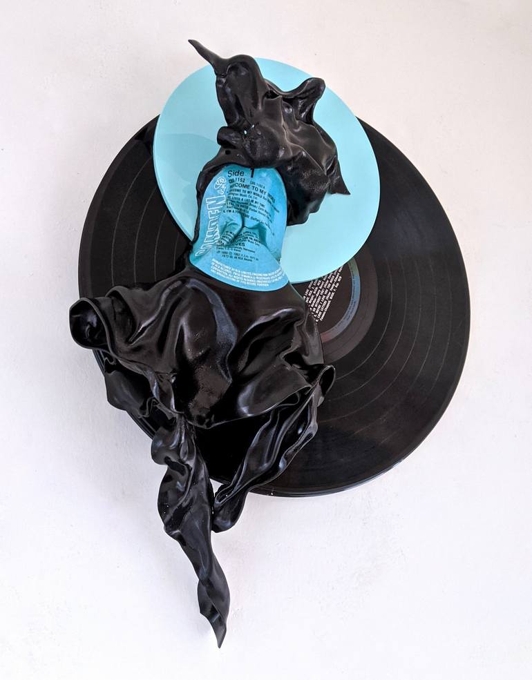 Original Abstract Music Sculpture by Seona Mason