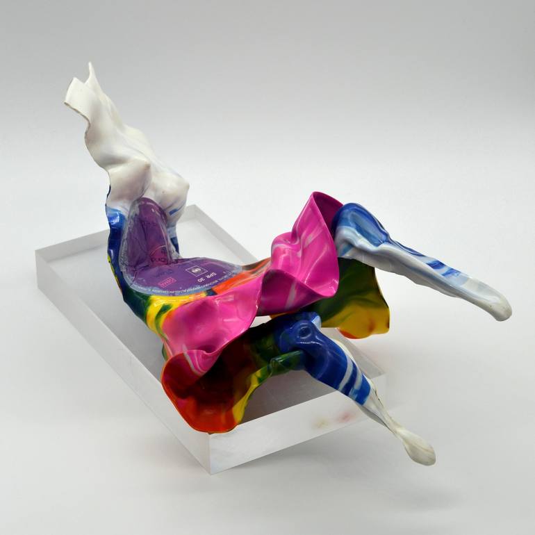 Original Abstract Body Sculpture by Seona Mason