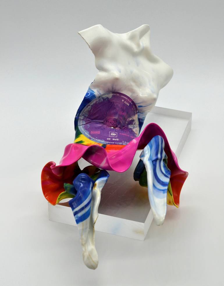 Original Abstract Body Sculpture by Seona Mason