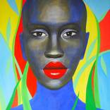 Afro woman by Vika Gankina