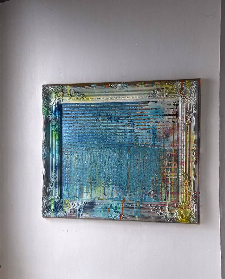 Original Abstract Water Painting by Michael Rafferty