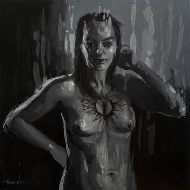 Original Expressionism Body Paintings by Krassimir Kolev
