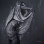 Black Painting # 06 by Krassimir Kolev