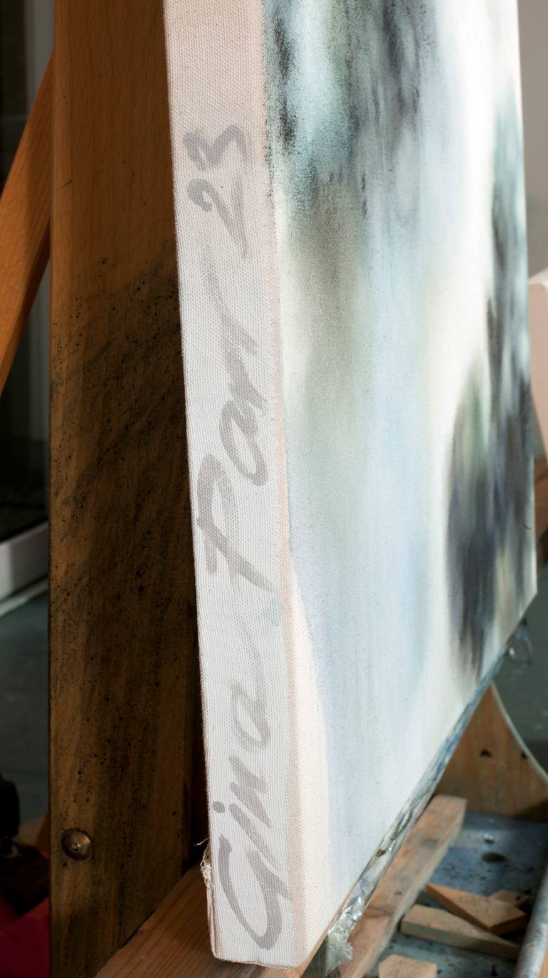 Original Abstract Landscape Painting by Gina Parr