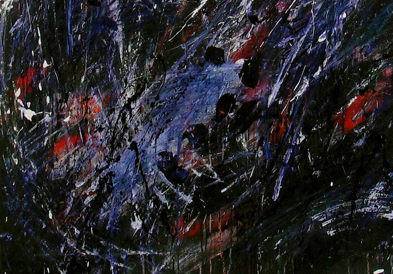 Original Abstract Expressionism Abstract Painting by Gina Parr