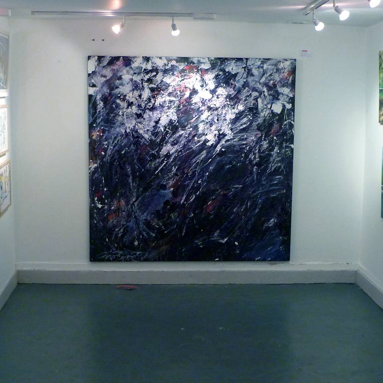 Original Abstract Expressionism Abstract Painting by Gina Parr