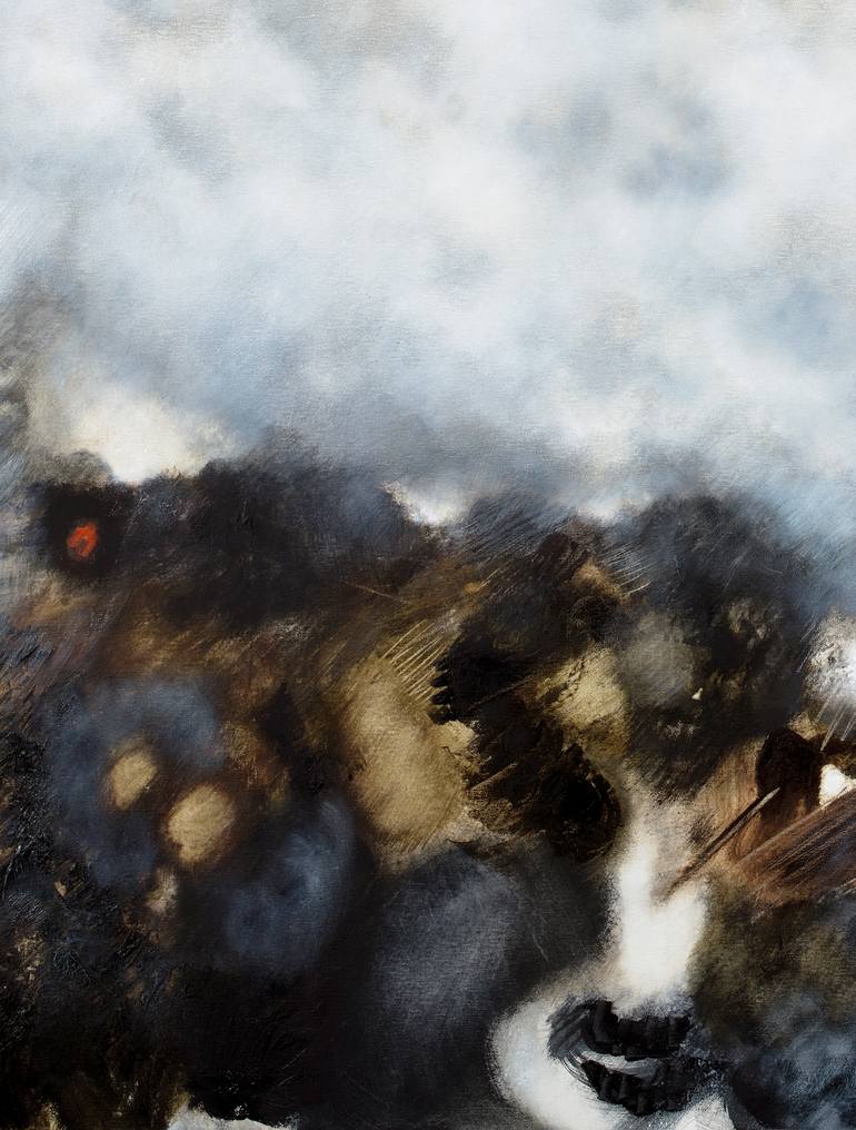 Original Abstract Landscape Painting by Gina Parr