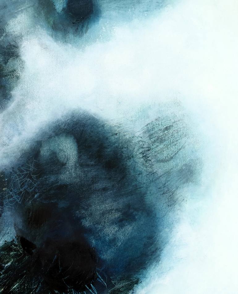 Original Abstract Seascape Painting by Gina Parr