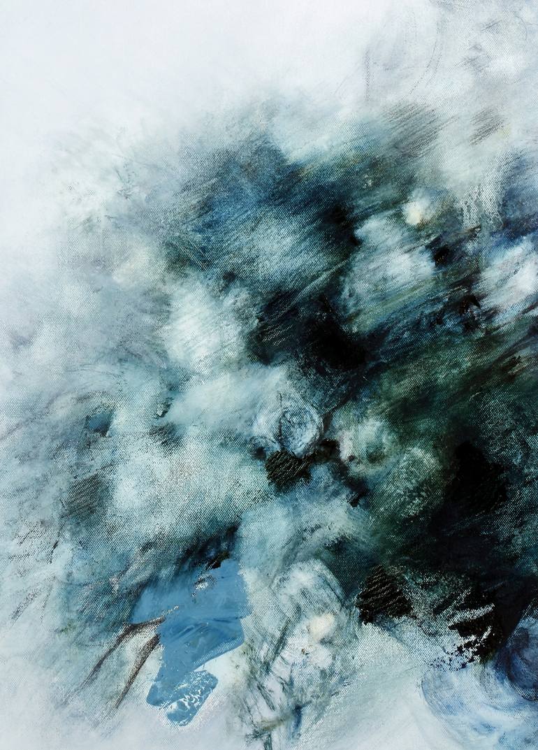 Original Abstract Expressionism Nature Painting by Gina Parr