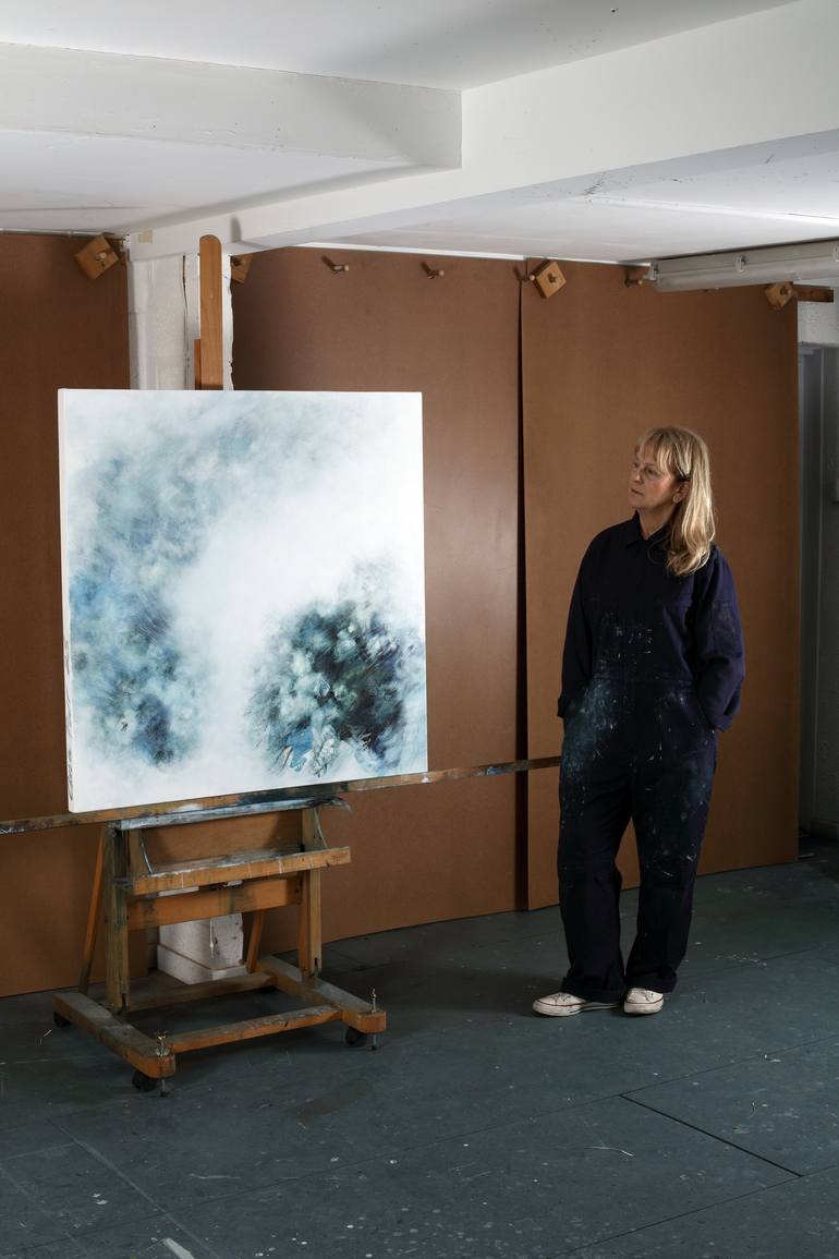 Original Abstract Expressionism Nature Painting by Gina Parr