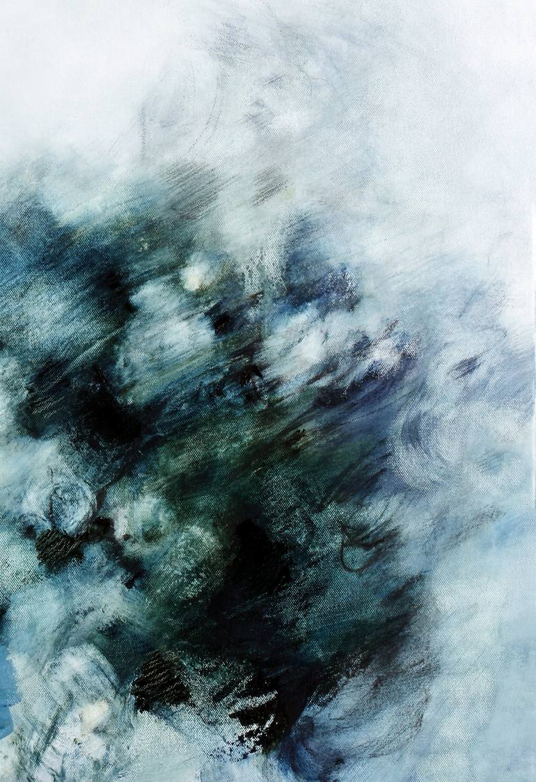 Original Abstract Expressionism Nature Painting by Gina Parr