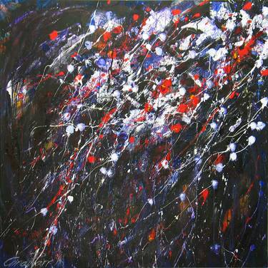 Original Abstract Expressionism Abstract Paintings by Gina Parr