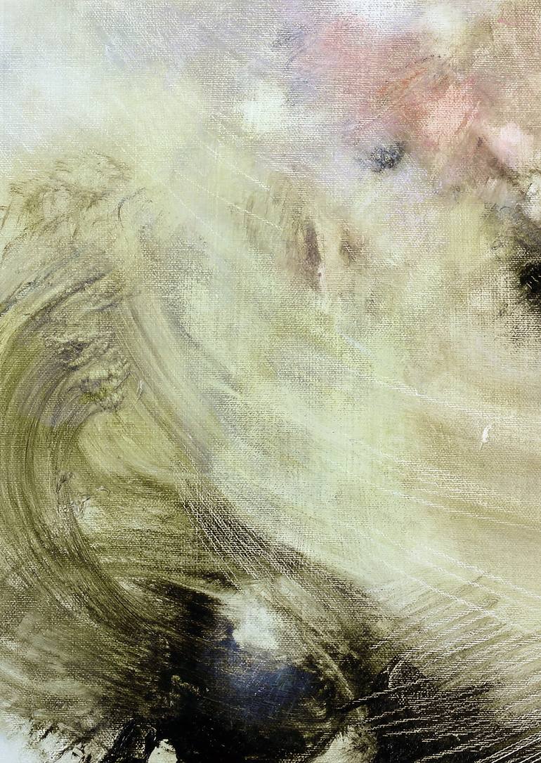 Original Abstract Time Painting by Gina Parr