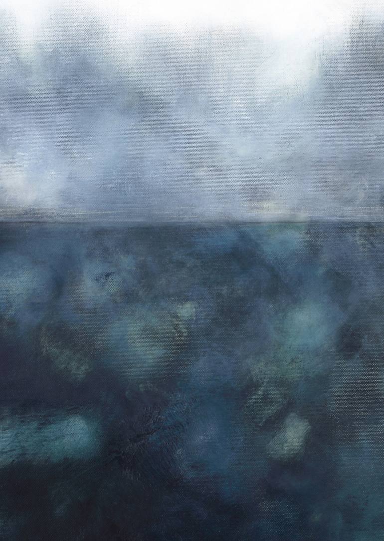 Original Abstract Water Painting by Gina Parr