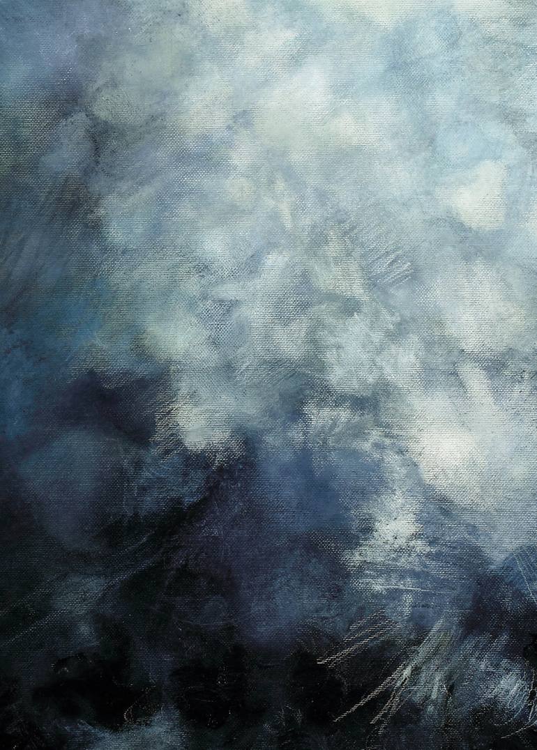 Original Abstract Water Painting by Gina Parr