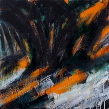 Original Abstract Expressionism Abstract Paintings by Gina Parr