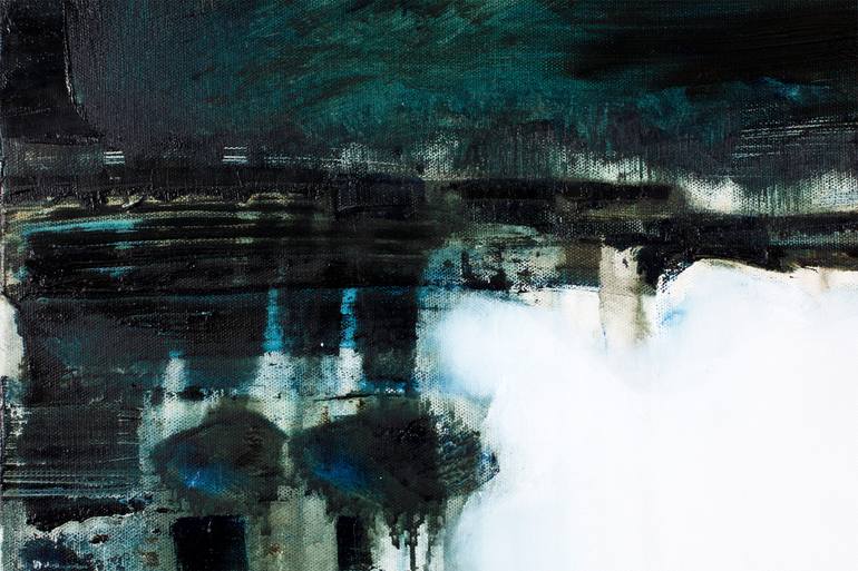 Original Abstract Expressionism Abstract Painting by Gina Parr