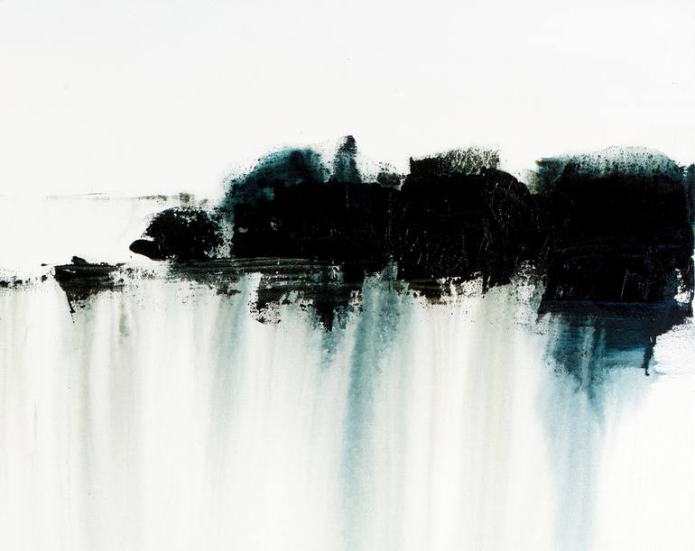 Original Abstract Expressionism Abstract Painting by Gina Parr