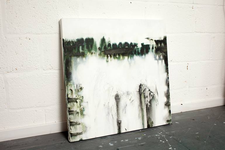 Original Abstract Landscape Painting by Gina Parr